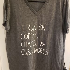 Xl gray t-shirt shirt